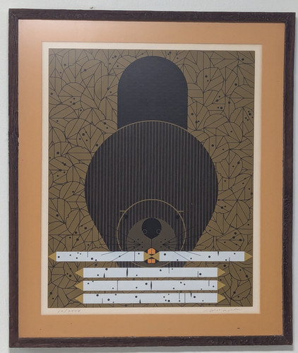 Dam Diligent Serigraph - 1975 Charley Harper | Ikki Matsumoto
