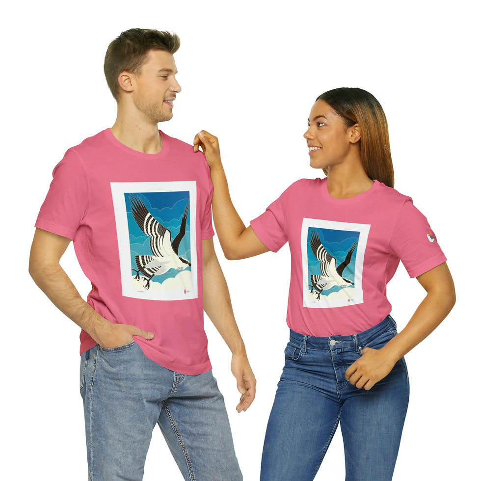 Thumbnail: Osprey Unisex Style Jersey Short Sleeve Tee by Ikki Matsumoto