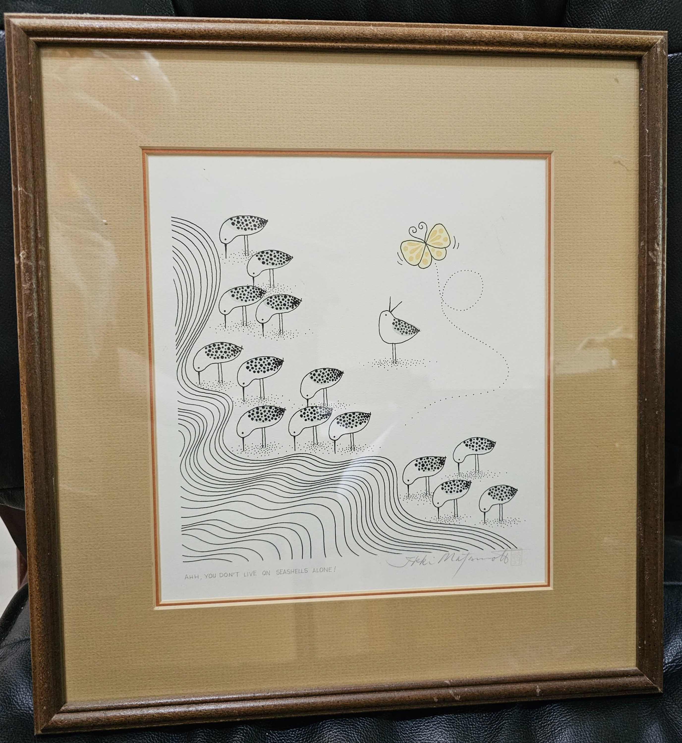 Ah, You Can't Survive on Seashells Alone - Vintage by Ikki Matsumoto