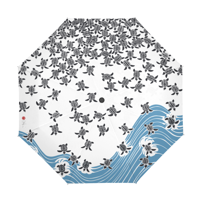 Thumbnail: To The Sea by Ikki Matsumoto Automatic Umbrella