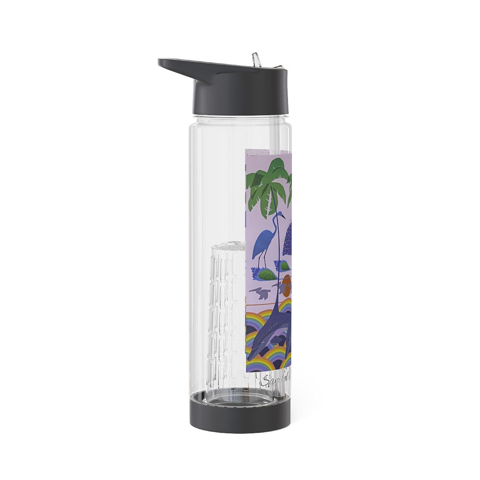 Thumbnail: Artfest by Ikki Matsumoto Infuser Water Bottle