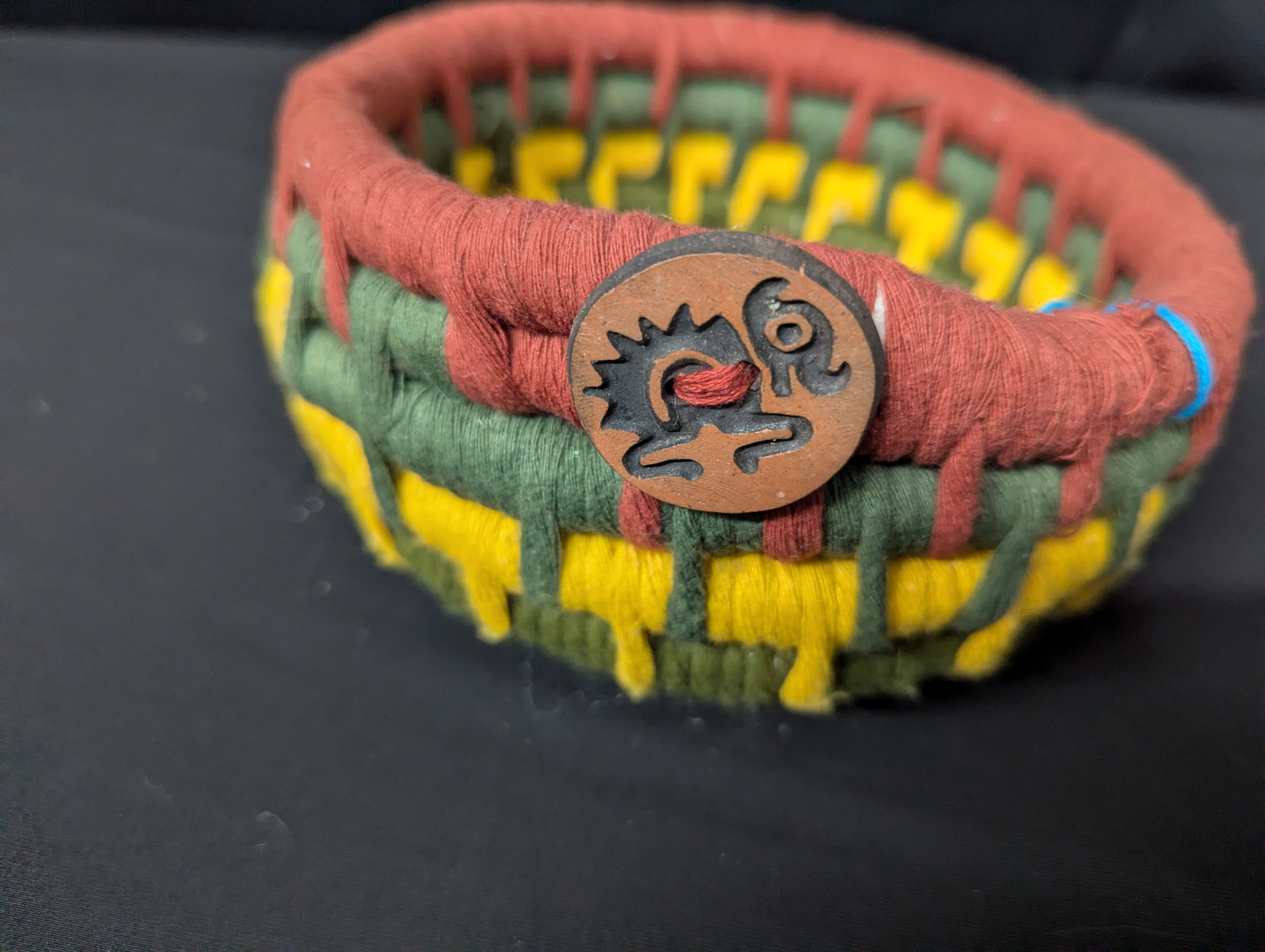 Hand-coiled basket by Amy Matsumoto