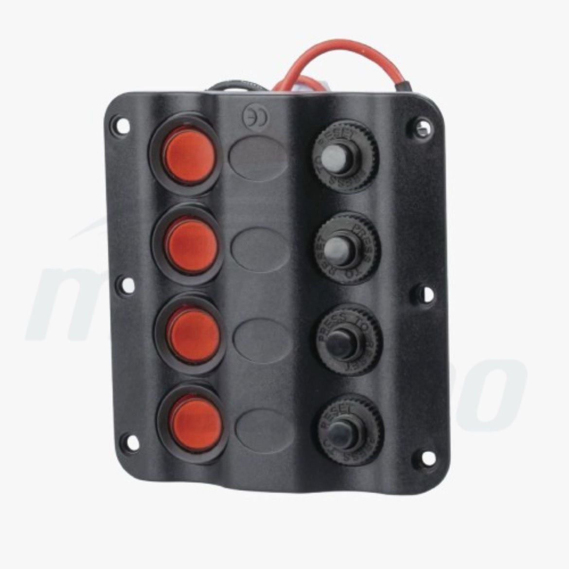 PANEL SWITCH LED 4 INTERRUPTORES SEACHOICE