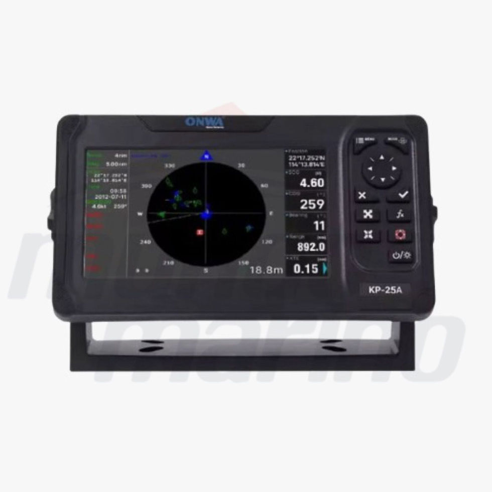 Miniatura: PANTALLA MULTIFUNCIONAL KP-25A GPS + CHART PLOTTER + AIS CLASE B ONWA