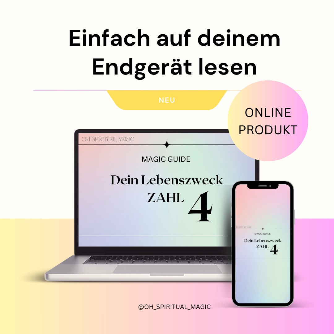 Zahl 4 - Berechnung deines Lebenszwecks (Holistische Zahl)