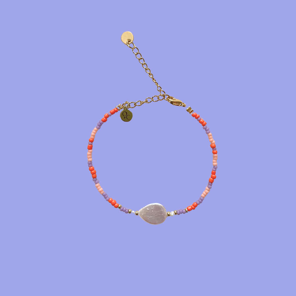 Miniaturbild: Beadsperlen Armkette Nugget