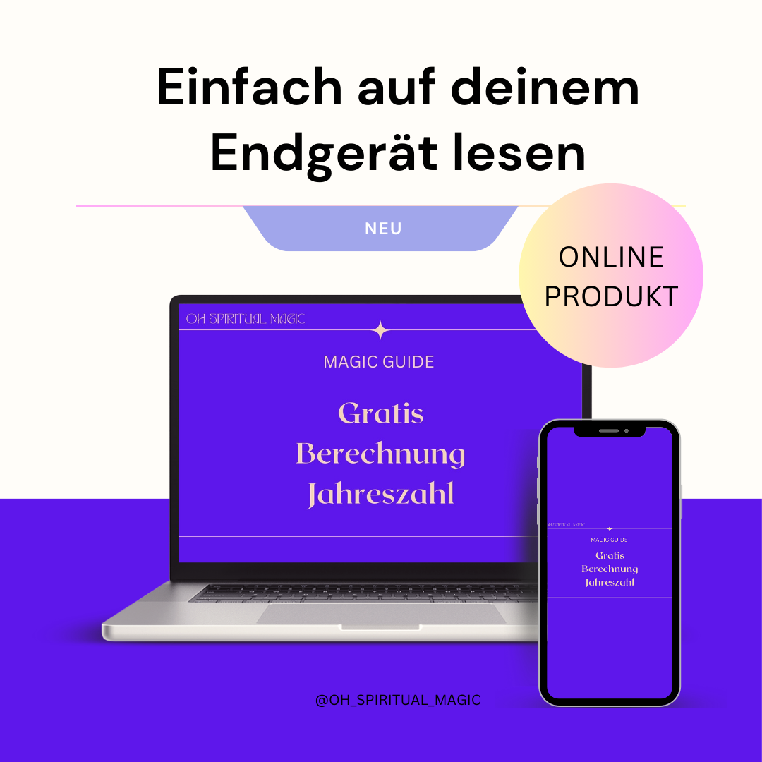 GRATIS - Berechnung deiner Jahreszahl