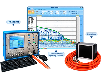 Innomar SES-2000 parametric sub-bottom profiler for sediment investigation
