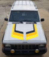 JEEP XJ HOOD GRAPHICS