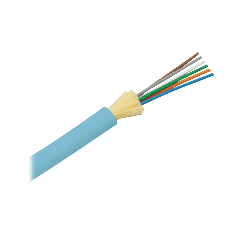 Cable Fibra Óptica Panduit 6 Hilos | Multimodo OM3 50/125 | Int | TB | FODRX06Y