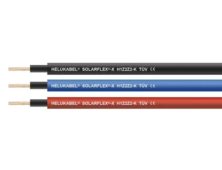 Cable Solar 4mm² 12 AWG | Helukabel 713545 | Color Rojo | SOLARFLEX