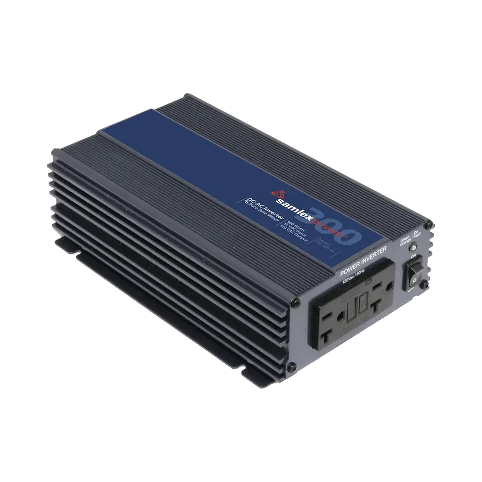 Inversor de Corriente Onda Pura Entrada 24Vcd Salida 120Vca 300W SAMLEX Ref PST-300-24