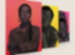Thumbnail: Sade Silhouette, Line drawing poster