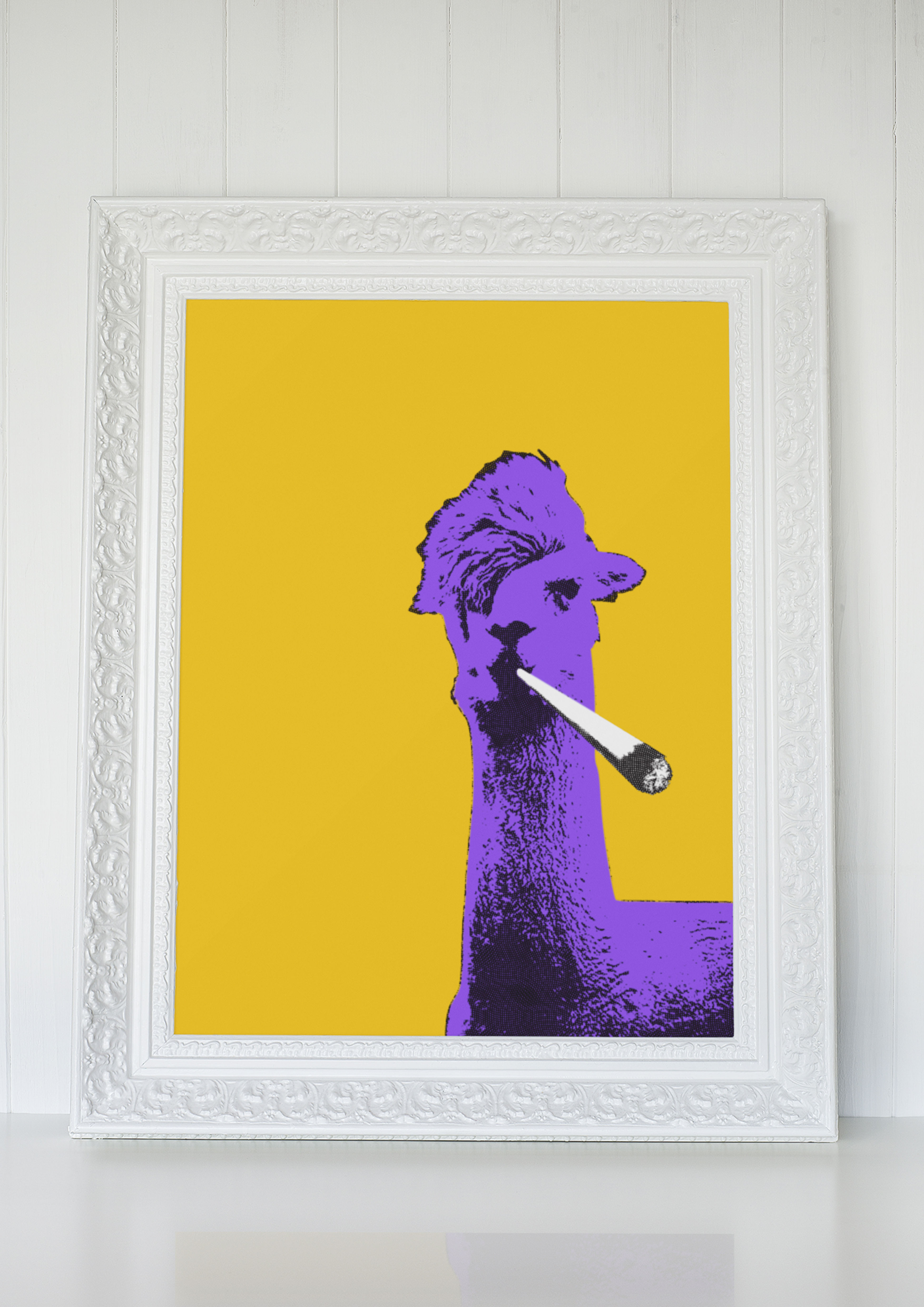Cheeky Llama Print