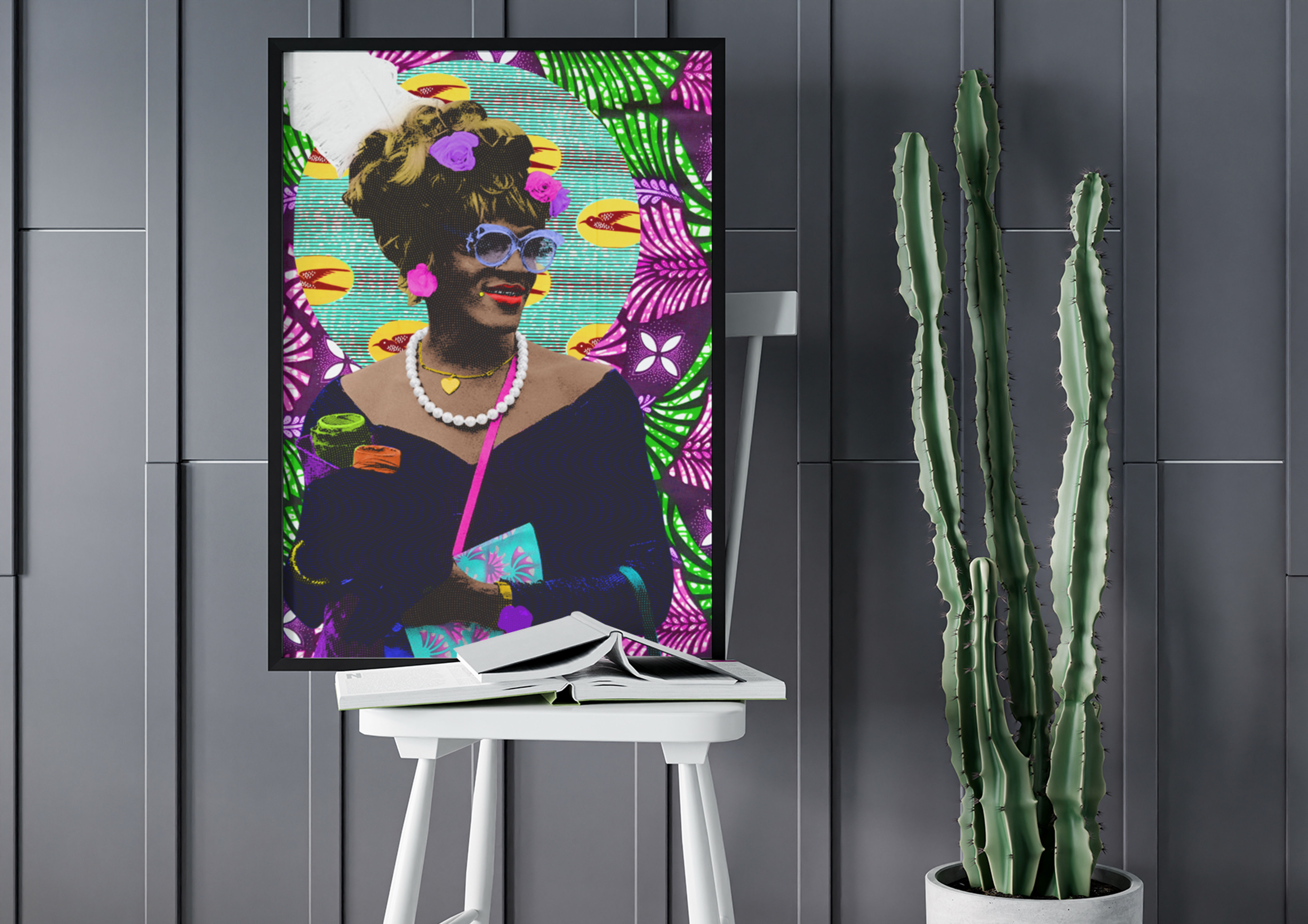 Marsha P Johnson Pop Art Print