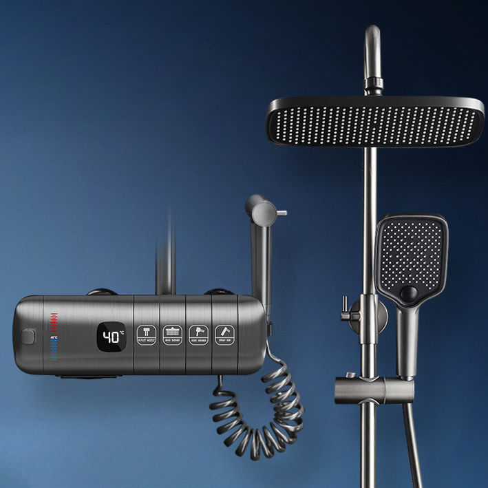Thumbnail: Rainfall Shower Set With Thermostatic Valve and Smart Digital Display