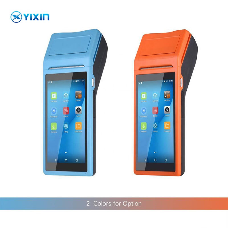 5.5 Inch Handheld Android POS Terminal With 58 mm Thermal Printer