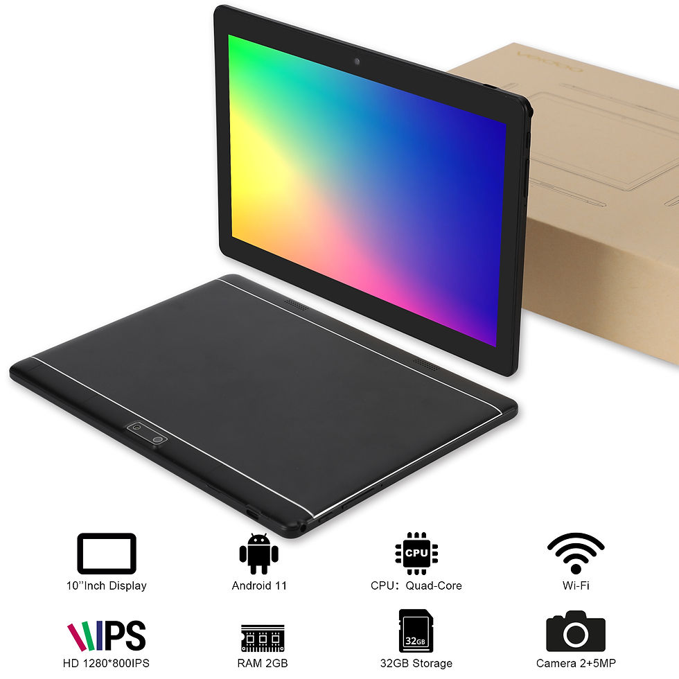 Thumbnail: Veidoo 10 Inch Android Quad-Core Tablet With Sim Card Slot