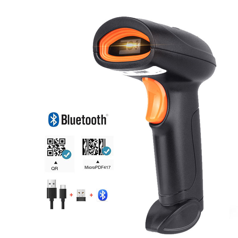 POS Terminal Bluetooth Wireless Handheld Barcode Scanner