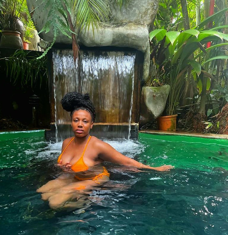 Kestra Jeri Travel Day 2 Visiting the Hot Springs of the Arenal Volcano in Costa Rica