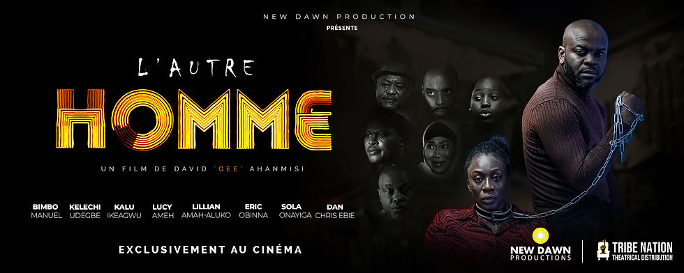 Key Artwork for "L'Autre Homme", the French International Version of "The Other One".