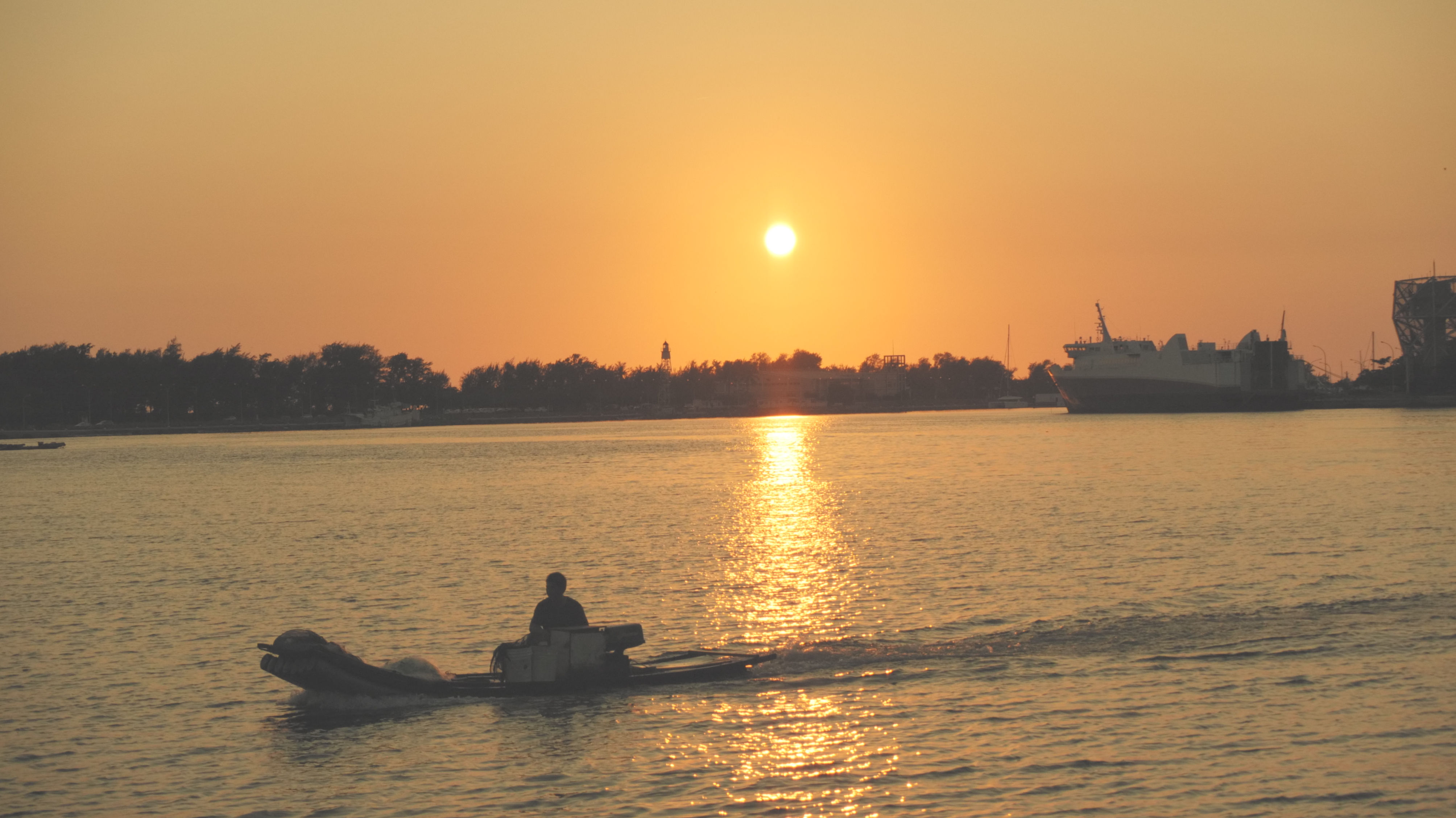 Port of Tainan sunset  - Tainan - photographie Taïwan