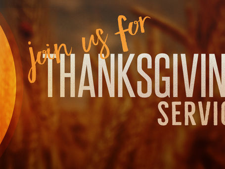 Thanksgiving Family Worship