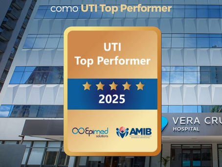 Um reconhecimento que vai além do institucional, selo UTI Top Performer.