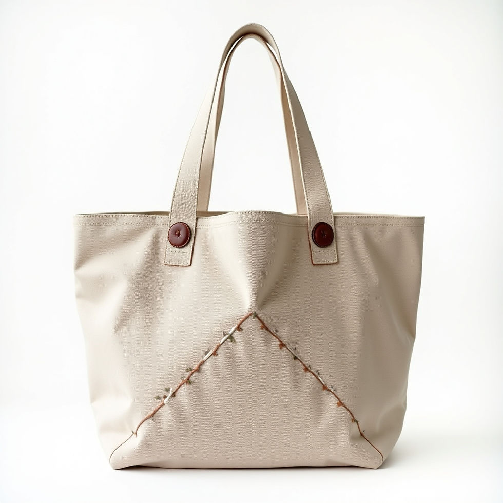 Embellished Tote Bag