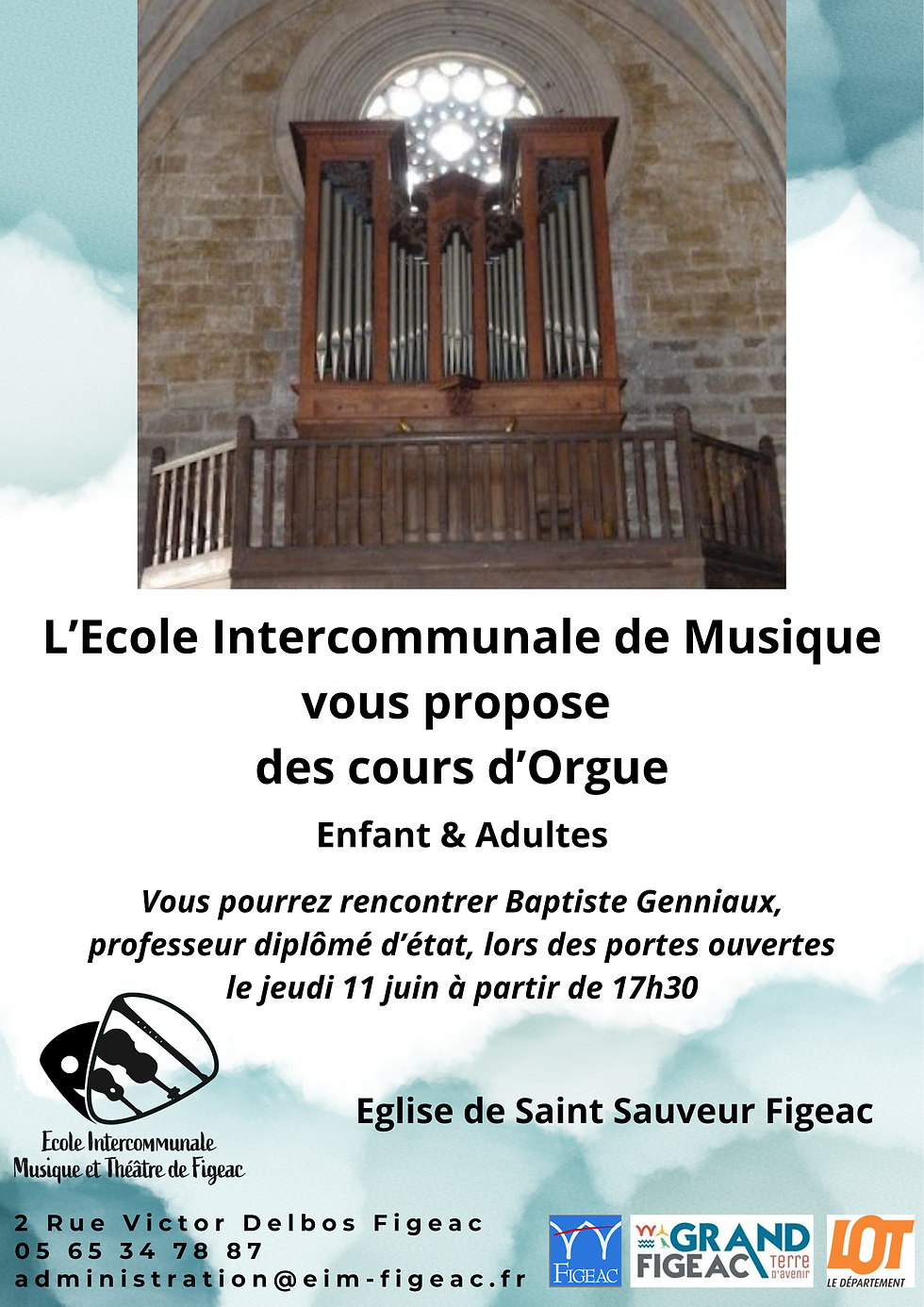PORTES OUVERTES ORGUE