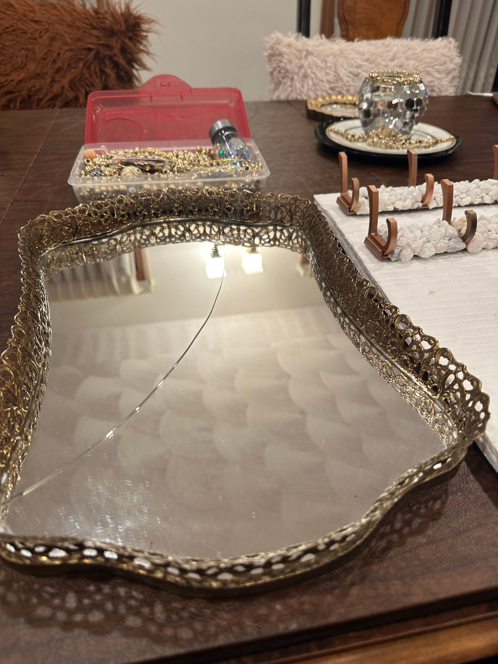 Broken Vanity Tray