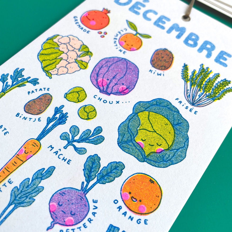 Miniature : Calendrier des fruits et légumes