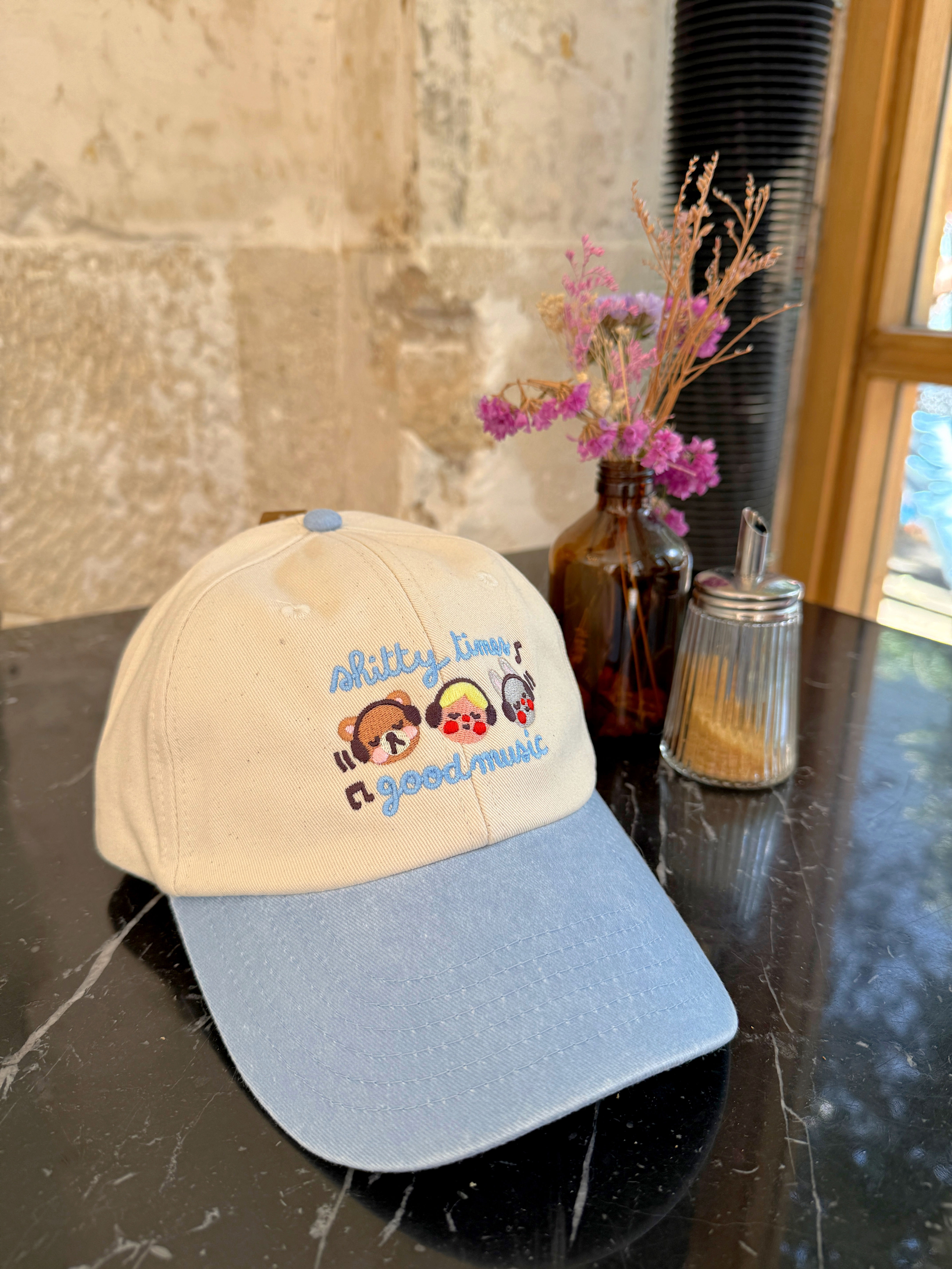 Casquette Shitty times good music