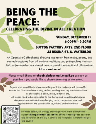 Being the Peace: Celebrating the Divine in All Creation