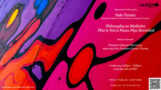 Lecture: "Philosophy as Medicine: This is Not a Peace Pipe, Revisited"