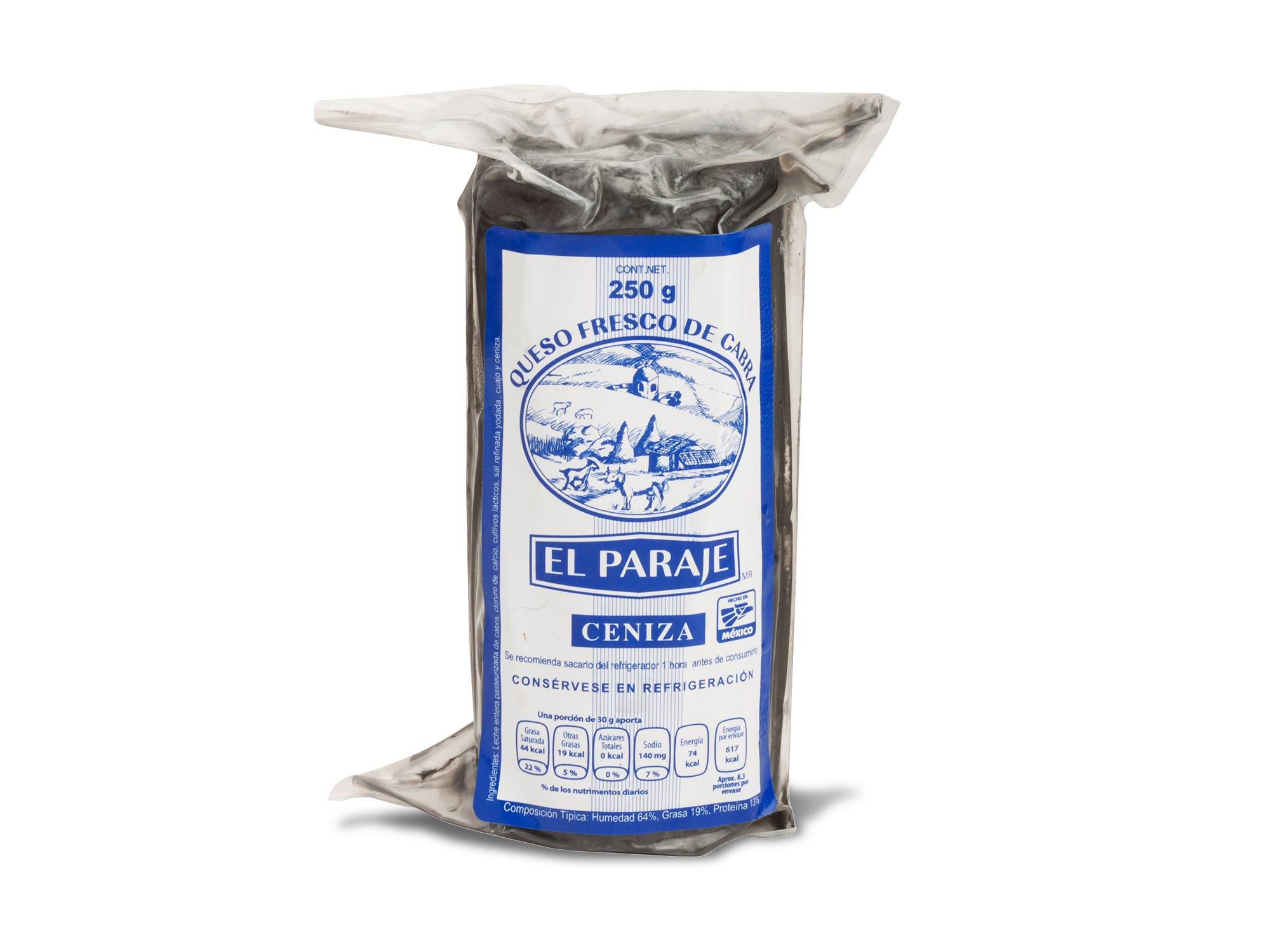 Queso de Cabra con Ceniza El Paraje (Precio x pieza)