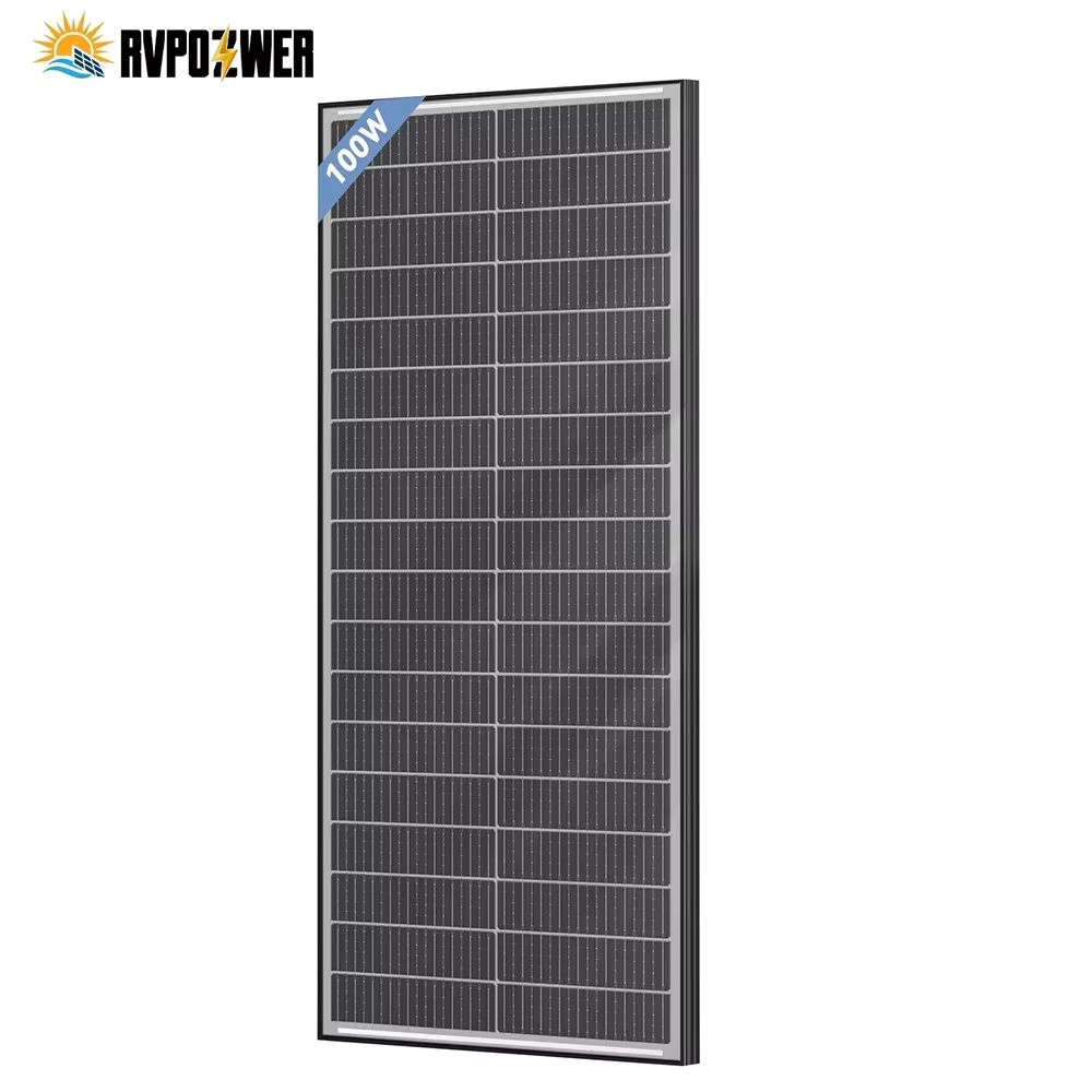 RVPOZWER 100W Bifacial Solar Panel