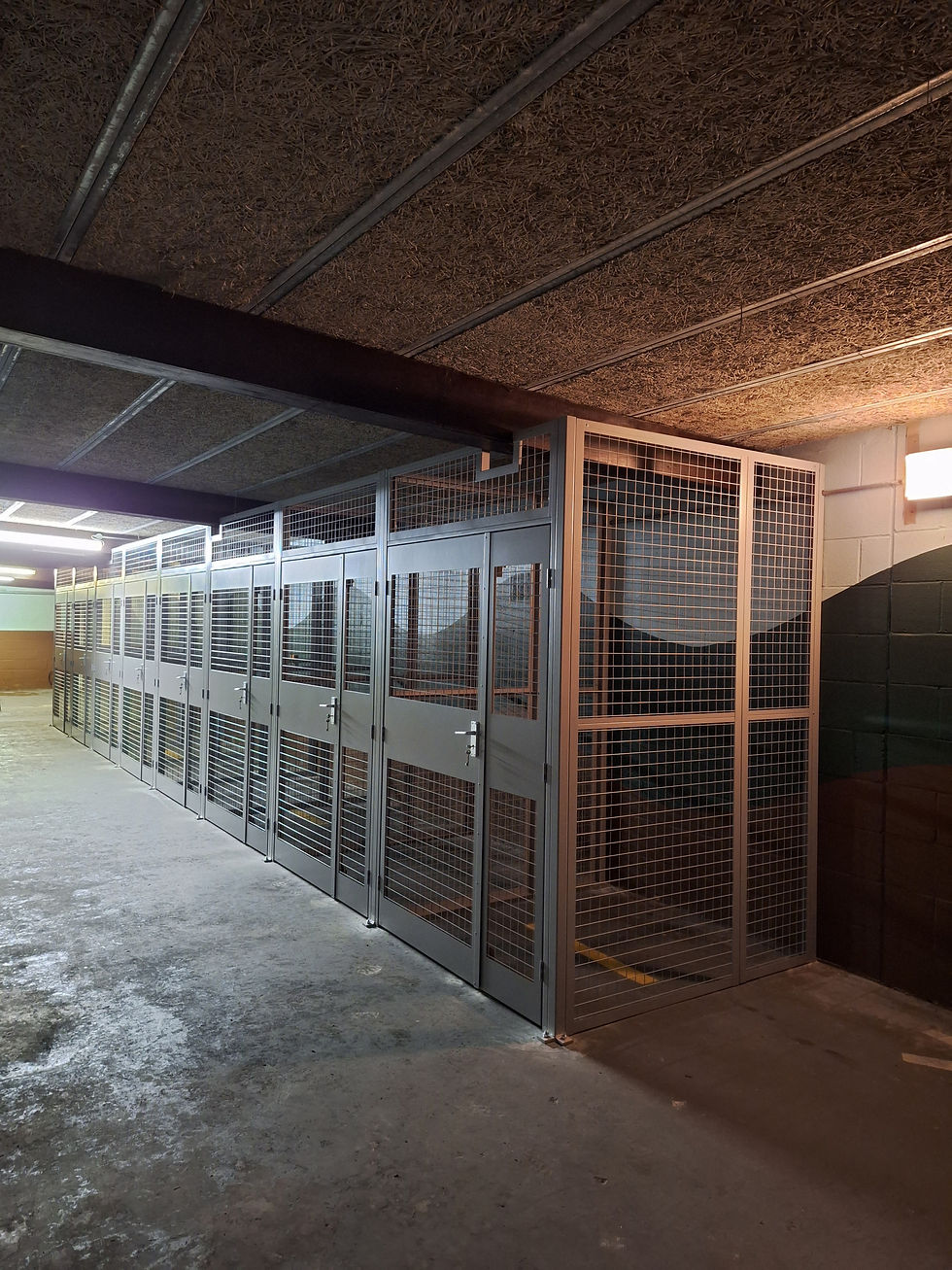 Security Mesh locker Unit