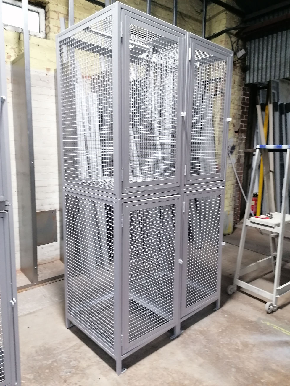 Steel Mesh Locker Units