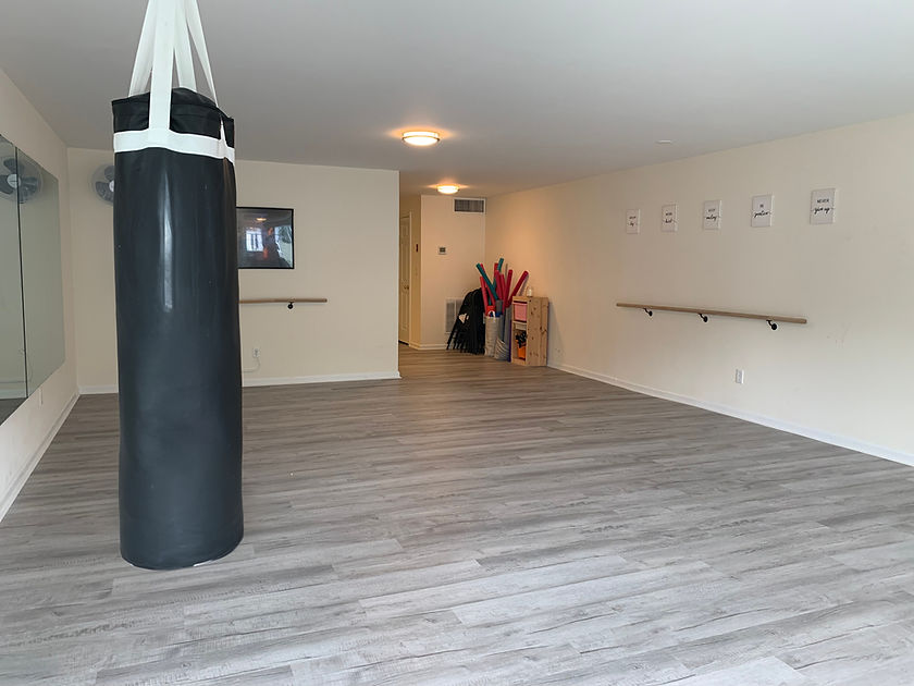 Studio entryway, Guilford, CT location