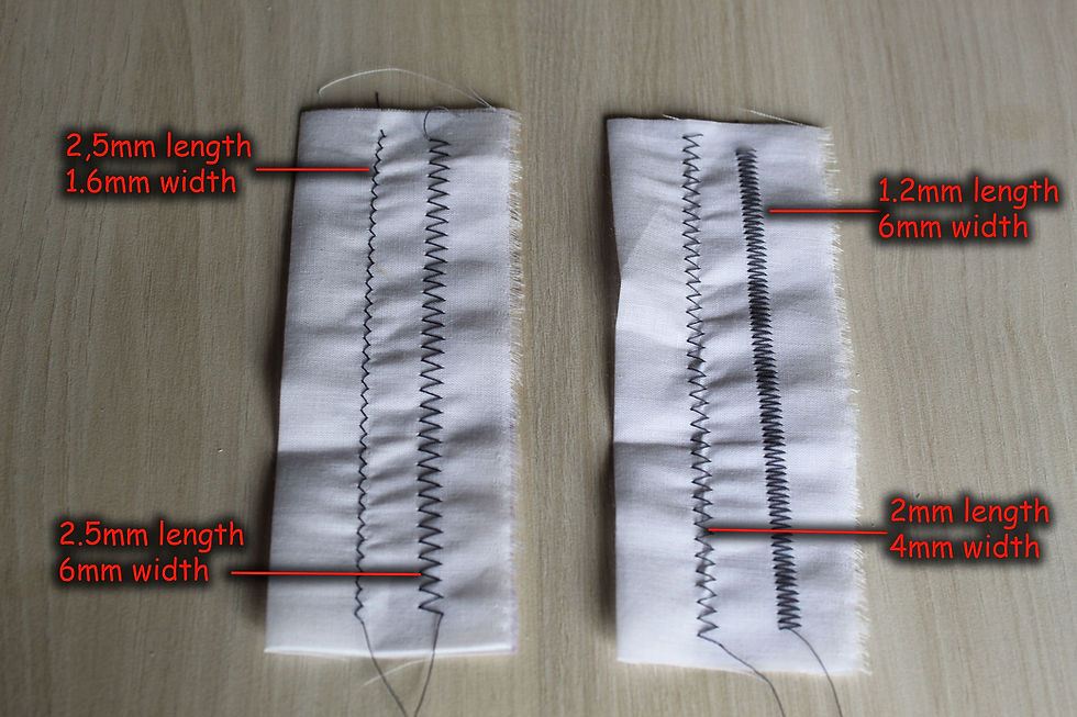 stitch width settings