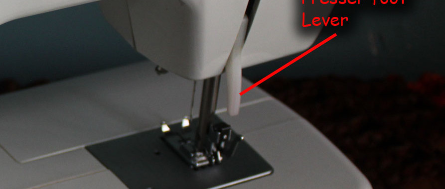 parts of a sewing machine presserfoot lever