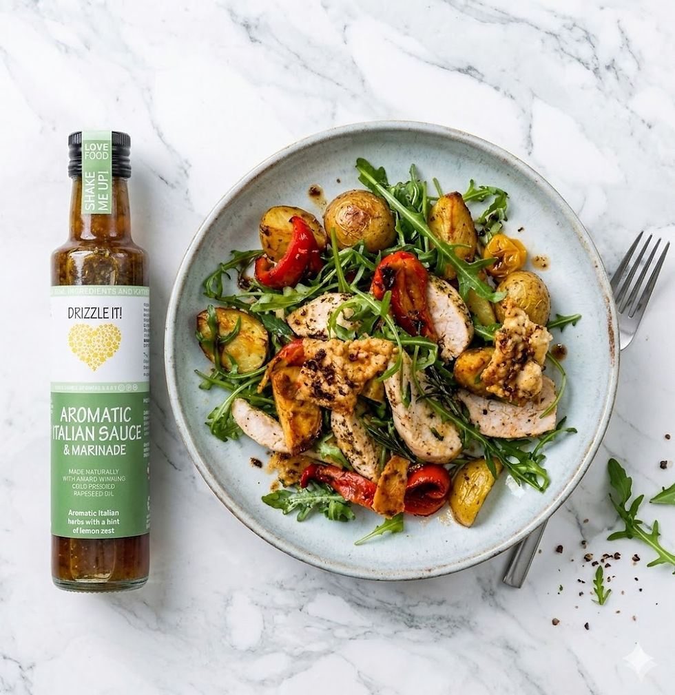 A Warm Midweek Salad for Chilly Spring Evenings