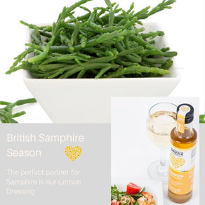Samphire & Lemon, perfect partners