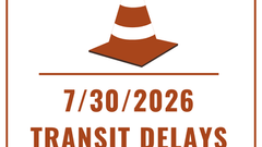 07/30/2026 Afternoon Delays