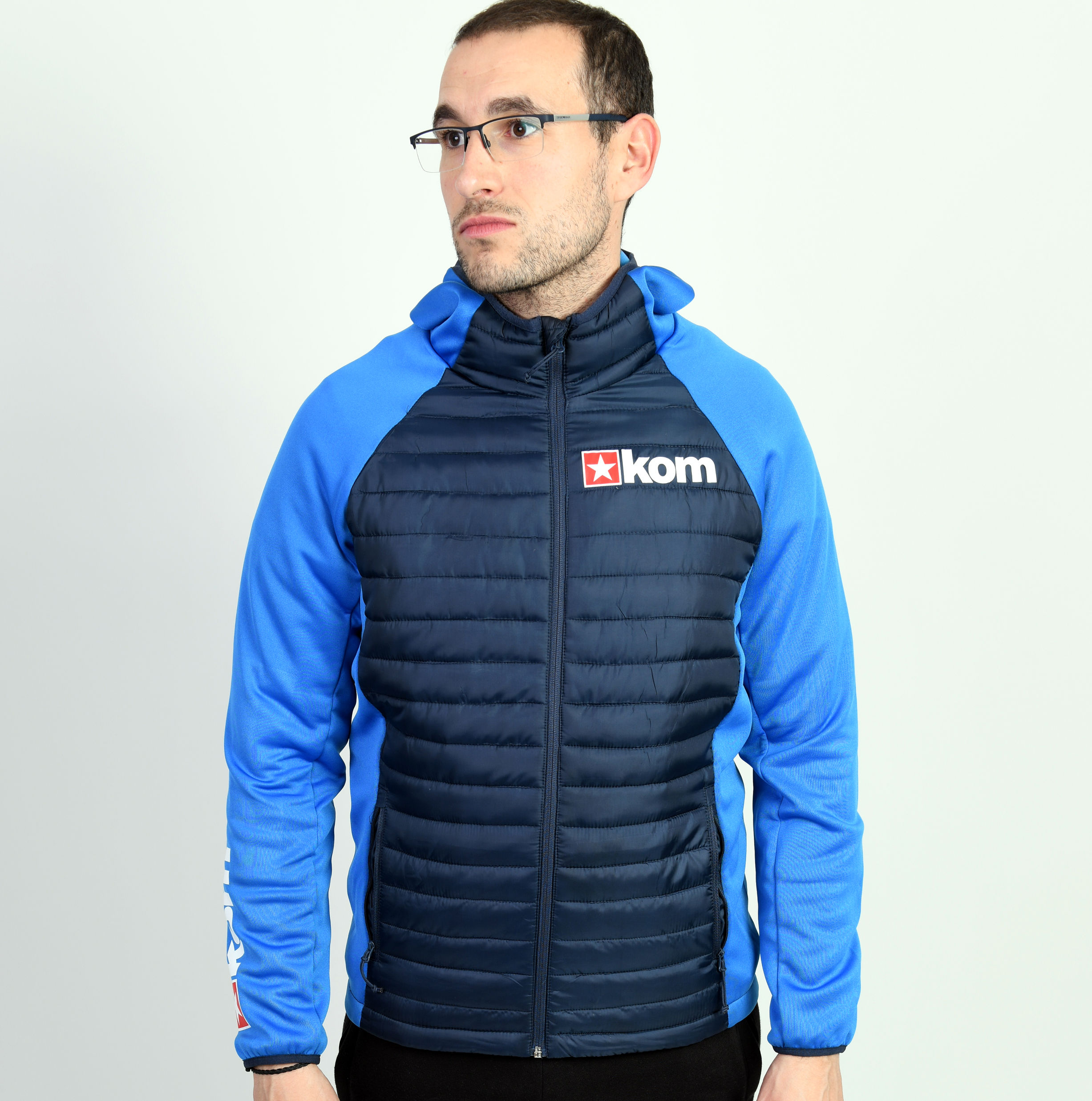 CHAQUETA 2 TEJIDOS KOM MANSK2