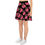 Thumbnail: Flowers of Myanmar bougainvillea Skater Skirt in Black