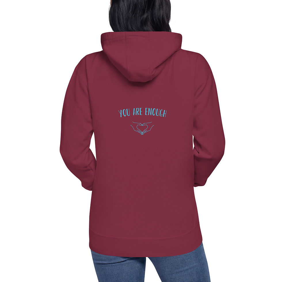 Thumbnail: You are Enough Unisex Hoodie