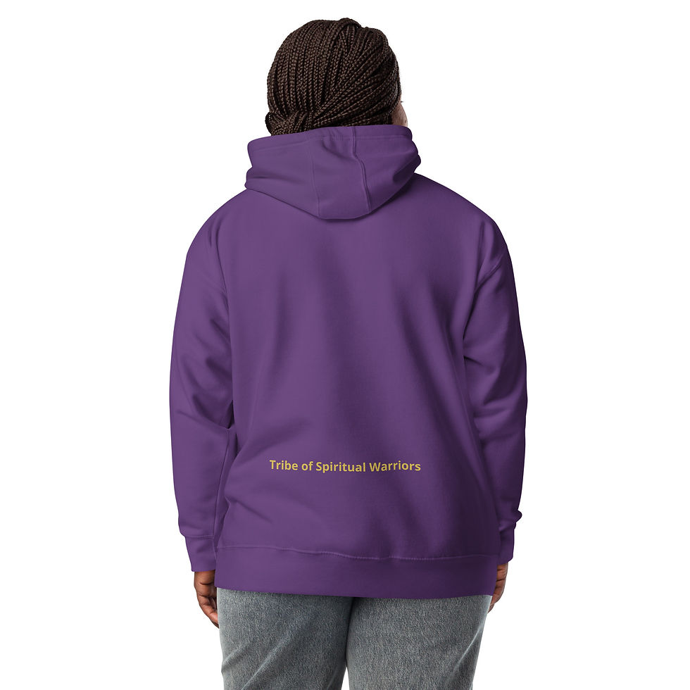 Thumbnail: Unisex Magick Mirror Hoodie- Tribe of Spiritual Warriors