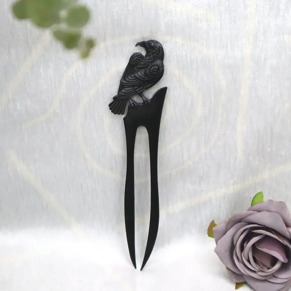 Thumbnail: Raven Hair Stick